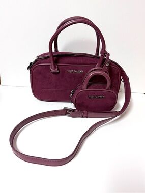 Steve Madden Bdiver-s Bloodstone Crossbody/Handbag Set
